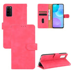 Tinta unita Skin Feel Fibbia magnetica Flip orizzontale Custodia in pelle PU con struttura in vitello con supporto e slot per schede e portafoglio, For Huawei P smart Z / Y9 Prime (2019), For Huawei Honor 30 Youth, For Huawei P30                       ...