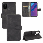 Tinta unita Skin Feel Fibbia magnetica Flip orizzontale Custodia in pelle PU con struttura in vitello con supporto e slot per schede e portafoglio, For Huawei P smart Z / Y9 Prime (2019), For Huawei Honor 30 Youth, For Huawei P30                       ...