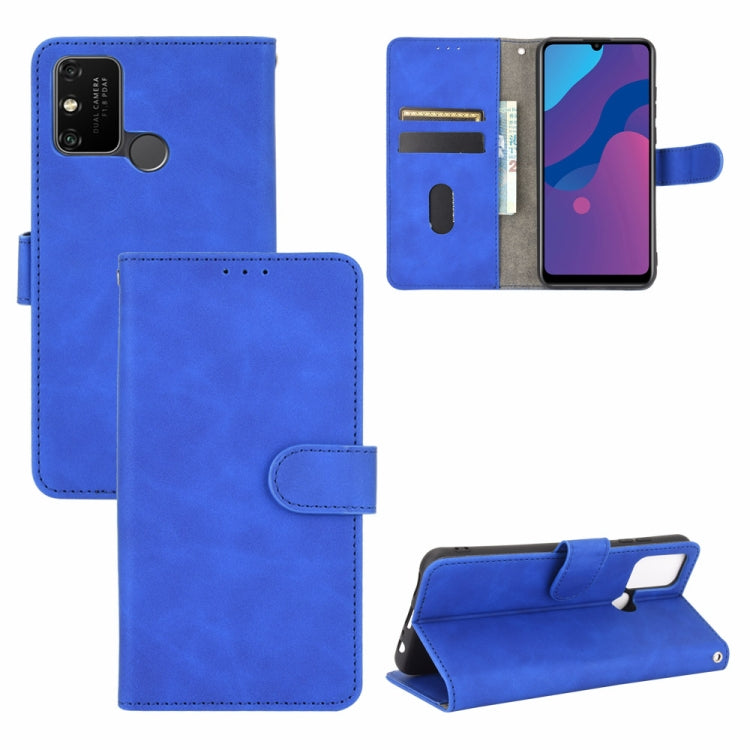 Tinta unita Skin Feel Fibbia magnetica Flip orizzontale Custodia in pelle PU con struttura in vitello con supporto e slot per schede e portafoglio, For Huawei P smart Z / Y9 Prime (2019), For Huawei Honor 30 Youth, For Huawei P30                       ...