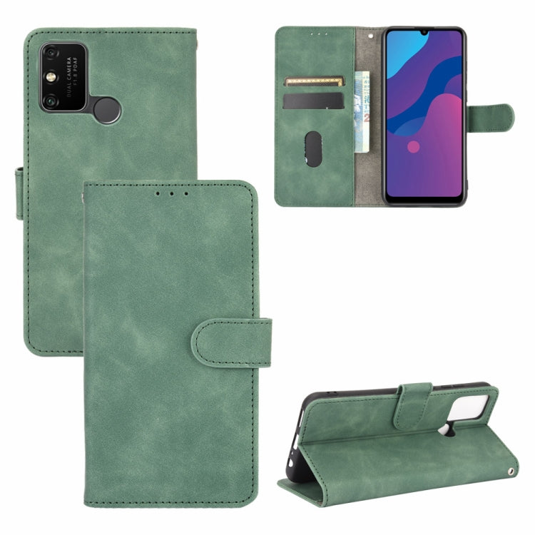 Tinta unita Skin Feel Fibbia magnetica Flip orizzontale Custodia in pelle PU con struttura in vitello con supporto e slot per schede e portafoglio, For Huawei P smart Z / Y9 Prime (2019), For Huawei Honor 30 Youth, For Huawei P30                       ...