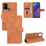 Tinta unita Skin Feel Fibbia magnetica Flip orizzontale Custodia in pelle PU con struttura in vitello con supporto e slot per schede e portafoglio, For Huawei P smart Z / Y9 Prime (2019), For Huawei Honor 30 Youth, For Huawei P30                       ...
