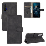 Tinta unita Skin Feel Fibbia magnetica Flip orizzontale Custodia in pelle PU con struttura in vitello con supporto e slot per schede e portafoglio, For Huawei P40 Pro, For Huawei Honor 20 / nova 5T, For Huawei P40 Pro+, For Huawei P40