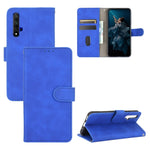 Tinta unita Skin Feel Fibbia magnetica Flip orizzontale Custodia in pelle PU con struttura in vitello con supporto e slot per schede e portafoglio, For Huawei P40 Pro, For Huawei Honor 20 / nova 5T, For Huawei P40 Pro+, For Huawei P40