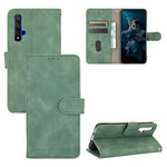 Tinta unita Skin Feel Fibbia magnetica Flip orizzontale Custodia in pelle PU con struttura in vitello con supporto e slot per schede e portafoglio, For Huawei P40 Pro, For Huawei Honor 20 / nova 5T, For Huawei P40 Pro+, For Huawei P40