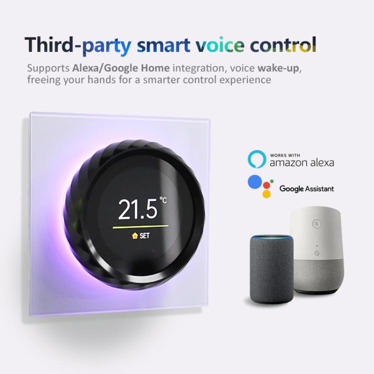 Termostato smart WiFi con schermo TFT 1,6 pollici