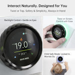 Termostato smart WiFi con schermo TFT 1,6 pollici