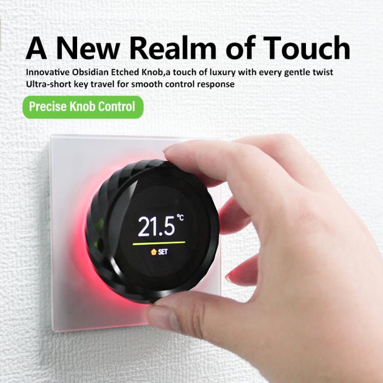 Termostato smart WiFi con schermo TFT 1,6 pollici