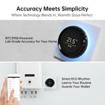 Termostato smart WiFi con schermo TFT 1,6 pollici