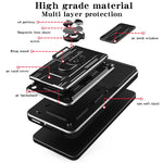 Custodia per telefono in TPU+PC con schermo scorrevole e slot per carte., For Samsung Galaxy S25 5G, For Samsung Galaxy S25+ 5G, For Samsung Galaxy S25 Ultra 5G