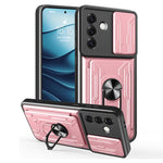 Custodia per telefono in TPU+PC con schermo scorrevole e slot per carte., For Samsung Galaxy S25 5G, For Samsung Galaxy S25+ 5G, For Samsung Galaxy S25 Ultra 5G
