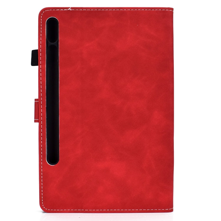 Custodia in pelle a conchiglia per Galaxy Tab S8 e S7