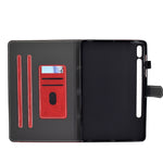 Custodia in pelle a conchiglia per Galaxy Tab S8 e S7