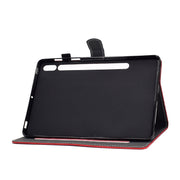Custodia in pelle a conchiglia per Galaxy Tab S8 e S7