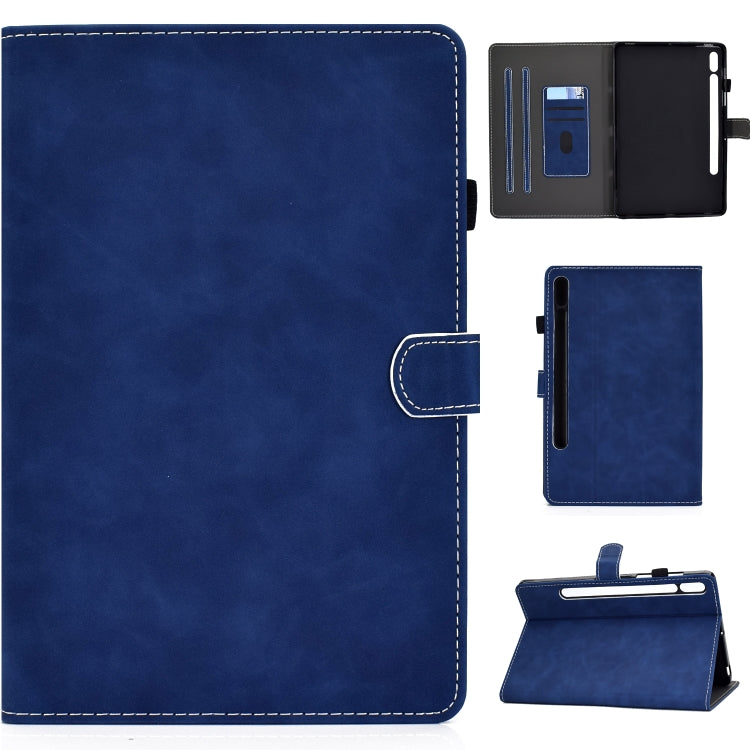 Custodia in pelle a conchiglia per Galaxy Tab S8 e S7