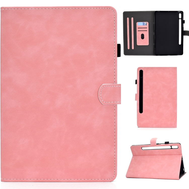 Custodia in pelle a conchiglia per Galaxy Tab S8 e S7