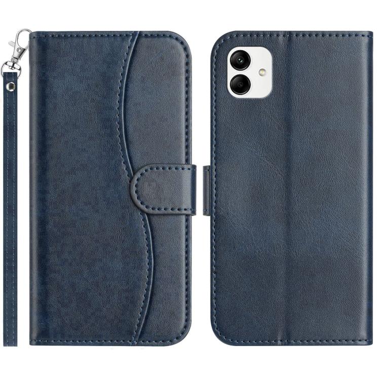 Custodia per telefono in pelle a doppia piega a forma di S, For Samsung Galaxy A54 5G, For Samsung Galaxy A04e, For Samsung Galaxy A14 5G, For Samsung Galaxy A04