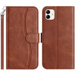 Custodia per telefono in pelle a doppia piega a forma di S, For Samsung Galaxy A55 5G, For Samsung Galaxy A35 5G, For Samsung Galaxy A05, For Samsung Galaxy A05s