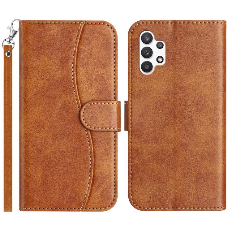 Custodia per telefono in pelle a doppia piega a forma di S, For Samsung Galaxy A33 5G, For Samsung Galaxy A03, For Samsung Galaxy A13 4G, For Samsung Galaxy A13 5G