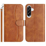 Custodia per telefono in pelle a doppia piega a forma di S, For Samsung Galaxy A26 5G, For Samsung Galaxy A36 5G, For Samsung Galaxy A16, For Samsung Galaxy A15 5G