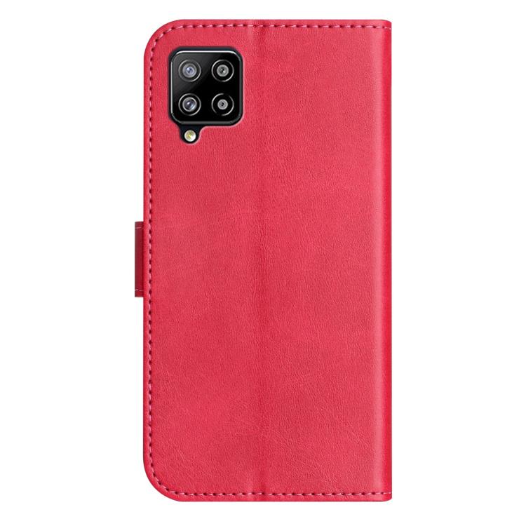 Custodia per telefono in pelle a doppia piega a forma di S, For Samsung Galaxy A42 5G