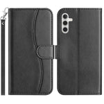 Custodia per telefono in pelle a doppia piega a forma di S, For Samsung Galaxy A54 5G, For Samsung Galaxy A04e, For Samsung Galaxy A14 5G, For Samsung Galaxy A04