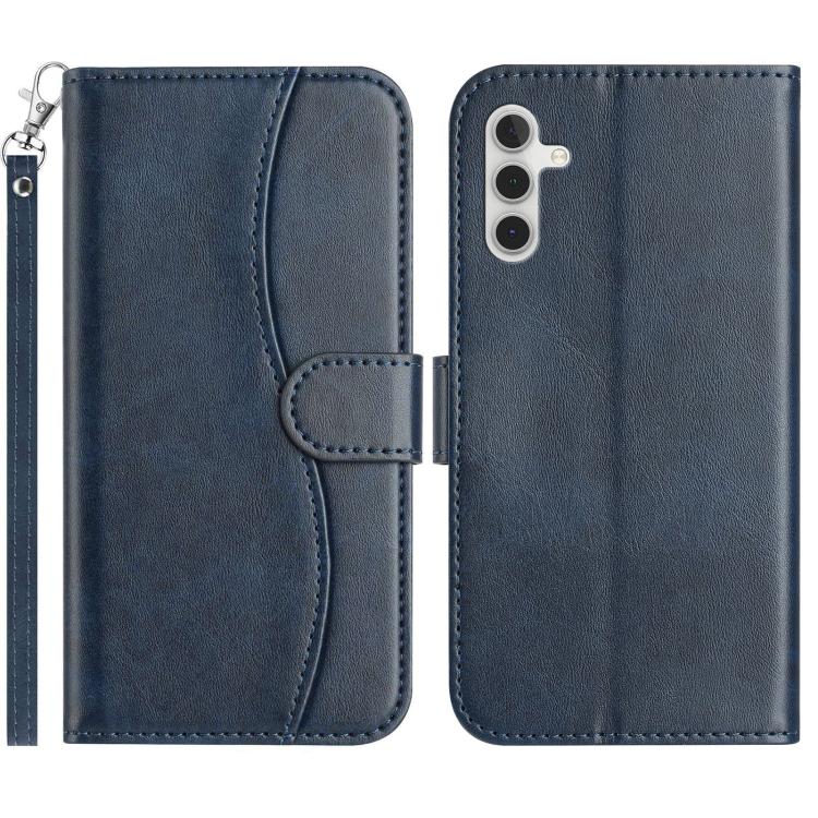 Custodia per telefono in pelle a doppia piega a forma di S, For Samsung Galaxy A54 5G, For Samsung Galaxy A04e, For Samsung Galaxy A14 5G, For Samsung Galaxy A04