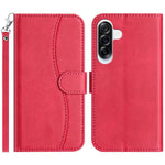 Custodia per telefono in pelle a doppia piega a forma di S, For Samsung Galaxy A57 5G, For Samsung Galaxy A37 5G, For Samsung Galaxy A06, For Samsung Galaxy A56 5G