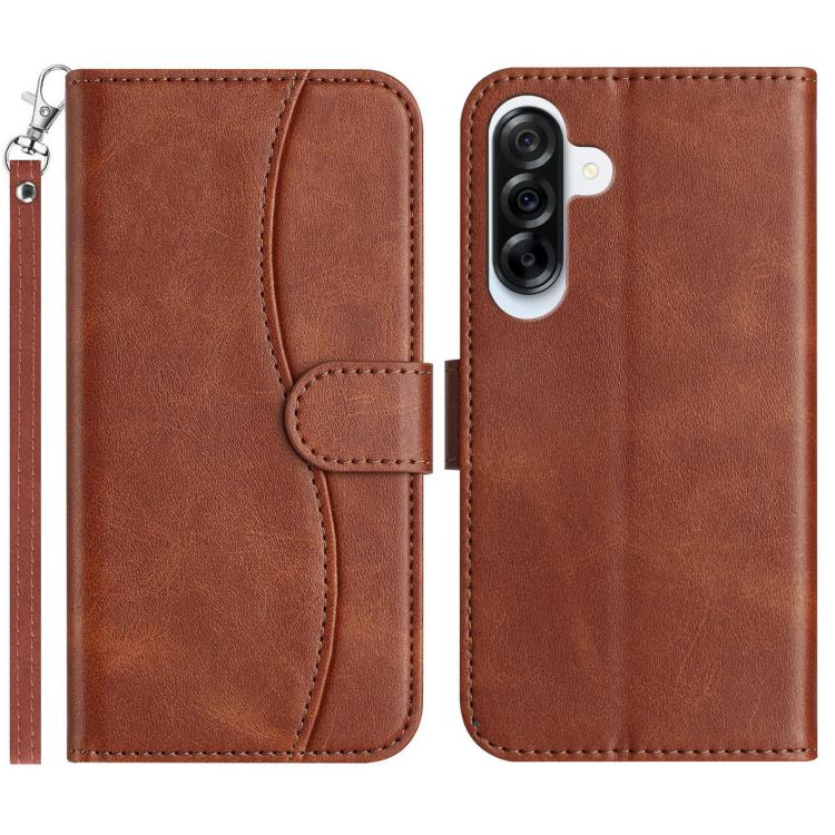 Custodia per telefono in pelle a doppia piega a forma di S, For Samsung Galaxy A57 5G, For Samsung Galaxy A37 5G, For Samsung Galaxy A06, For Samsung Galaxy A56 5G