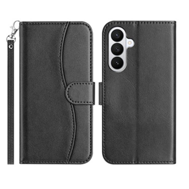 Custodia per telefono in pelle a doppia piega a forma di S, For Samsung Galaxy A57 5G, For Samsung Galaxy A37 5G, For Samsung Galaxy A06, For Samsung Galaxy A56 5G
