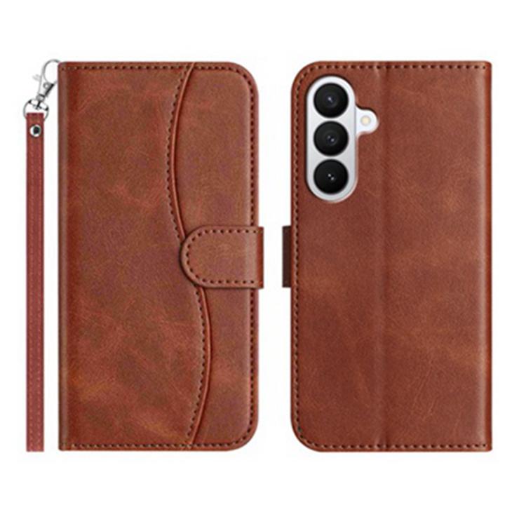 Custodia per telefono in pelle a doppia piega a forma di S, For Samsung Galaxy A57 5G, For Samsung Galaxy A37 5G, For Samsung Galaxy A06, For Samsung Galaxy A56 5G
