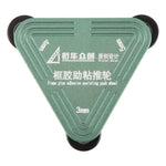 Telaio centrale XHZC, adesivo impermeabile per spinta assistita con ruota ausiliaria da 3/4/5 mm, XHZC Auxiliary Wheel