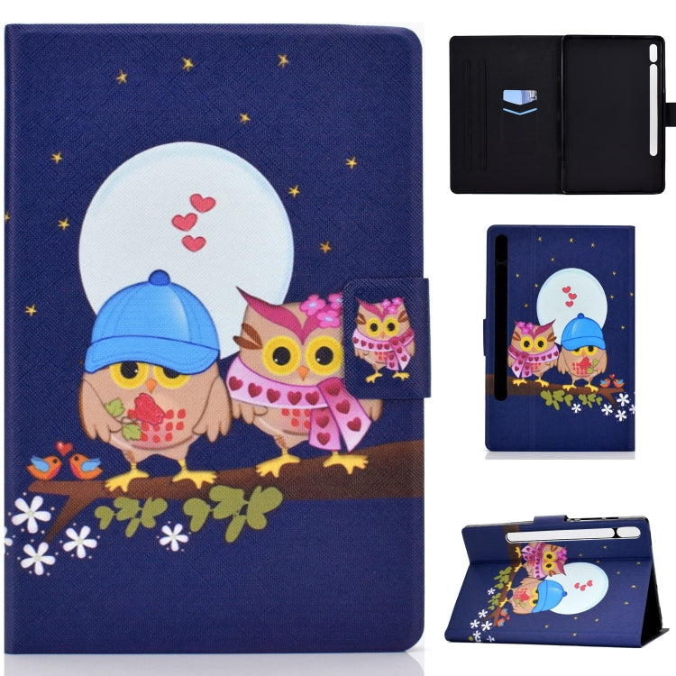Custodia in pelle per Samsung Galaxy Tab S8 e S7
