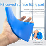 Cuscinetto universale in morbido silicone per schermi curvi, Universal