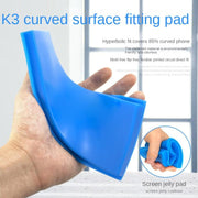 Cuscinetto universale in morbido silicone per schermi curvi, Universal