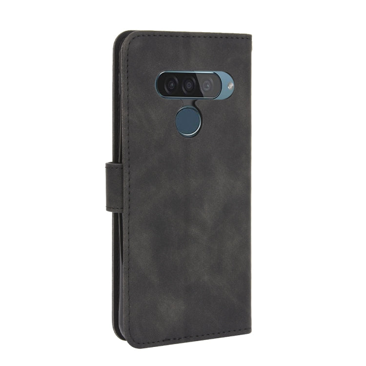 Tinta unita Skin Feel Fibbia magnetica Flip orizzontale Custodia in pelle PU con struttura in vitello con supporto e slot per schede e portafoglio, For LG G8s ThinQ, For LG Harmony 4, For LG K31 / Aristo 5, For LG K40S
