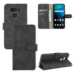 Tinta unita Skin Feel Fibbia magnetica Flip orizzontale Custodia in pelle PU con struttura in vitello con supporto e slot per schede e portafoglio, For LG G8s ThinQ, For LG Harmony 4, For LG K31 / Aristo 5, For LG K40S