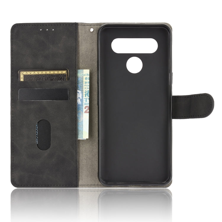 Tinta unita Skin Feel Fibbia magnetica Flip orizzontale Custodia in pelle PU con struttura in vitello con supporto e slot per schede e portafoglio, For LG K41S / K51S, For LG K50S, For LG K51 / Q51, For LG K61 / Q61, For LG Velvet