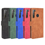 Tinta unita Skin Feel Fibbia magnetica Flip orizzontale Custodia in pelle PU con struttura in vitello con supporto e slot per schede e portafoglio, For LG K41S / K51S, For LG K50S, For LG K51 / Q51, For LG K61 / Q61, For LG Velvet