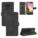 Tinta unita Skin Feel Fibbia magnetica Flip orizzontale Custodia in pelle PU con struttura in vitello con supporto e slot per schede e portafoglio, For LG K41S / K51S, For LG K50S, For LG K51 / Q51, For LG K61 / Q61, For LG Velvet