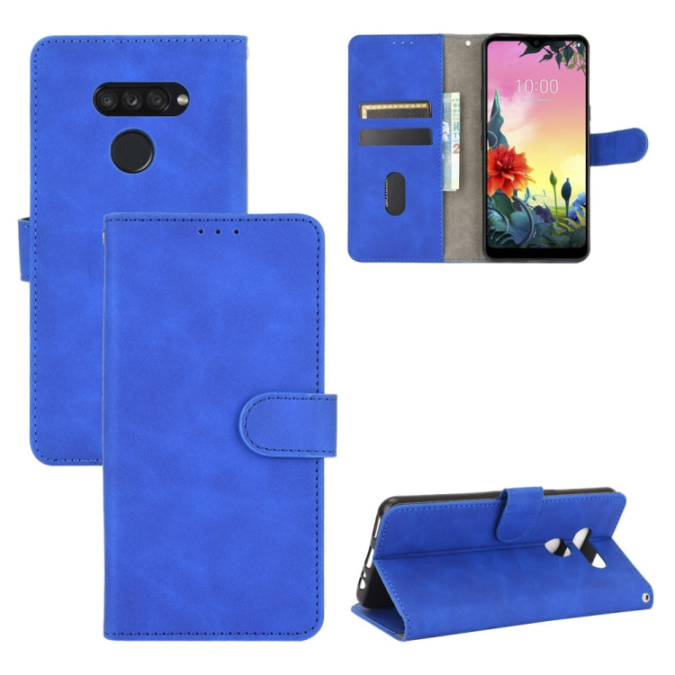 Tinta unita Skin Feel Fibbia magnetica Flip orizzontale Custodia in pelle PU con struttura in vitello con supporto e slot per schede e portafoglio, For LG K41S / K51S, For LG K50S, For LG K51 / Q51, For LG K61 / Q61, For LG Velvet