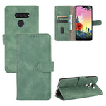 Tinta unita Skin Feel Fibbia magnetica Flip orizzontale Custodia in pelle PU con struttura in vitello con supporto e slot per schede e portafoglio, For LG K41S / K51S, For LG K50S, For LG K51 / Q51, For LG K61 / Q61, For LG Velvet
