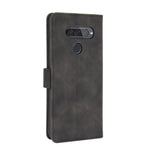 Tinta unita Skin Feel Fibbia magnetica Flip orizzontale Custodia in pelle PU con struttura in vitello con supporto e slot per schede e portafoglio, For LG Q70, For LG Style 3, For LG Stylo 6, For LG V60 ThinQ 5G