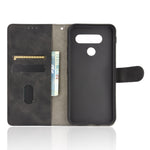 Tinta unita Skin Feel Fibbia magnetica Flip orizzontale Custodia in pelle PU con struttura in vitello con supporto e slot per schede e portafoglio, For LG Q70, For LG Style 3, For LG Stylo 6, For LG V60 ThinQ 5G
