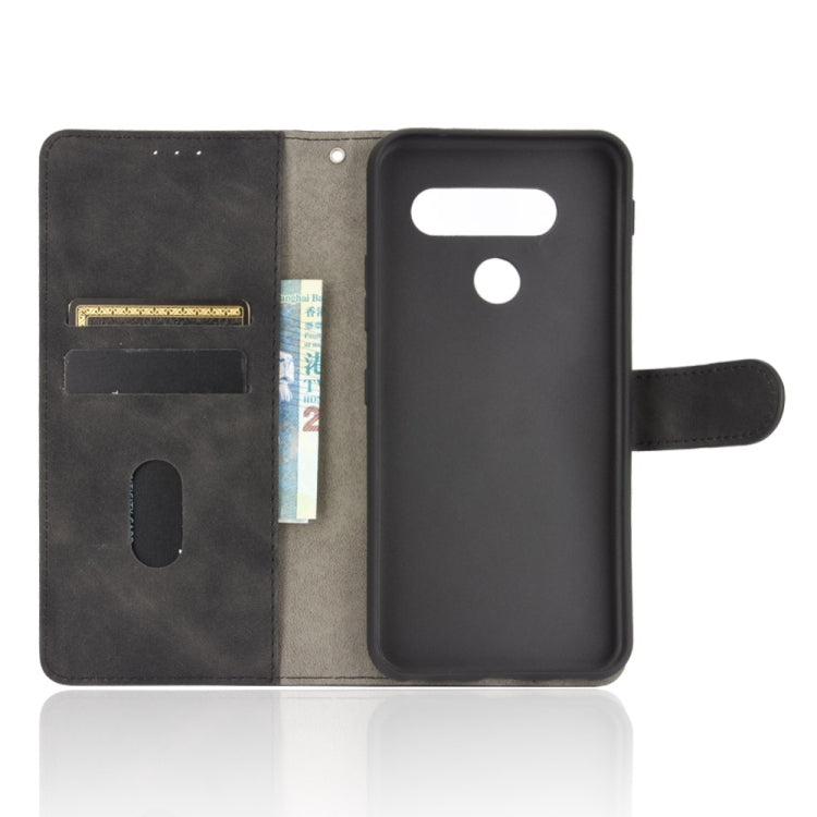 Tinta unita Skin Feel Fibbia magnetica Flip orizzontale Custodia in pelle PU con struttura in vitello con supporto e slot per schede e portafoglio, For LG Q70, For LG Style 3, For LG Stylo 6, For LG V60 ThinQ 5G