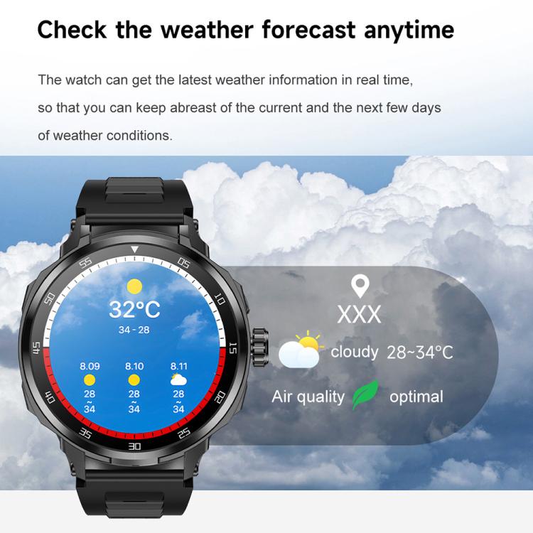 D11 Smartwatch 2 in 1 con auricolari Bluetooth da 1,46 pollici, supporto per chiamate Bluetooth, NFC e monitoraggio della frequenza cardiaca., D11 (Black), D11 (Green)