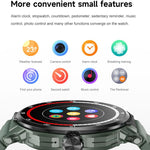 D11 Smartwatch 2 in 1 con auricolari Bluetooth da 1,46 pollici, supporto per chiamate Bluetooth, NFC e monitoraggio della frequenza cardiaca., D11 (Black), D11 (Green)