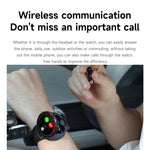 D11 Smartwatch 2 in 1 con auricolari Bluetooth da 1,46 pollici, supporto per chiamate Bluetooth, NFC e monitoraggio della frequenza cardiaca., D11 (Black), D11 (Green)