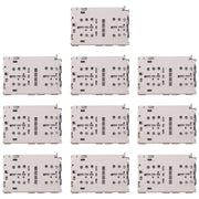 10pcs Original SIM + Micro SD Card Reader, For Huawei P10 Plus, For Huawei P10