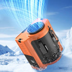 Mini ventilatore portatile con batteria 10000mAh e display