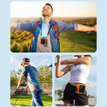 Mini ventilatore portatile con batteria 10000mAh e display